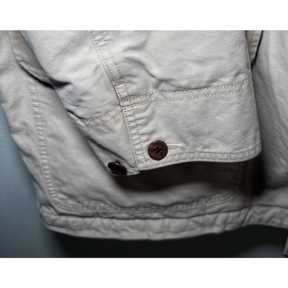 LL Bean Original Barn Jacket XL Tall Lined Canvas Chore Heavy Field Coat - Picture 4 of 8
